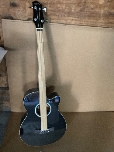 Acoustic Electric Bass Guitar w/ Equalizer, Truss Rod - Lot 226