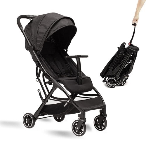 Lightweight Travel Stroller - Compact Umbrella Stroller for Airplane, One-Hand Folding Baby Stroller, Newborn Infant Stroller w/Adjustable... - Lot 317
