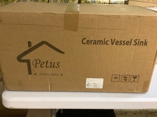 Petus Ceramic Vessel Sink - Lot 348