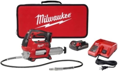 M18 Cordless 2-Speed Grease Gun Kit - Lot 369