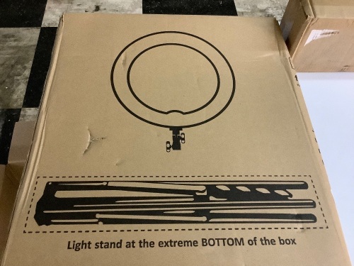 19 inch ring light kit 60W led tube video  - Lot 378