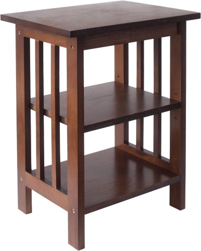 KendyOak Wooden End Table Bedside Table Side Tables - Lot 407