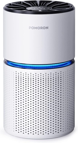 POMORON MJ003H Air Purifiers for Home Large Room Up To 620ft², H13 True HEPA Air Purifier Air Filter Remove 99.97% Dust Pollen Smoke Odors Allergies Air - Lot 423