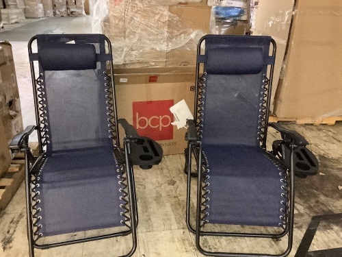 Set of 2 Patio Chairs - Lot 447