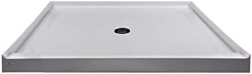 Jacuzzi CAT4842SCXXXXW Jacuzzi CAT4842SCXXXX Catalina™ 48" X 42" Rectangular Shower Pan with Single, Low-Barrier Threshold with Center Drain - Lot 541