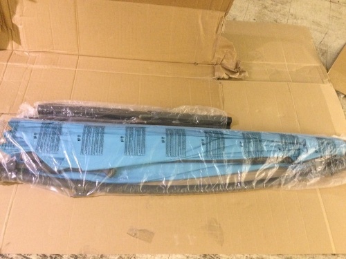 BPS Patio Offset Hanging Umbrella for outdoor yard  - Lot 625