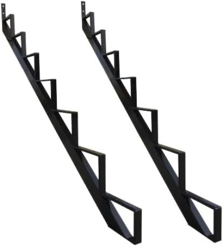 MTB Steel Stair Step Riser - 7 Step for Deck Height 57 inches (2 Pack) Stair Stringer Step Stringer - Lot 650