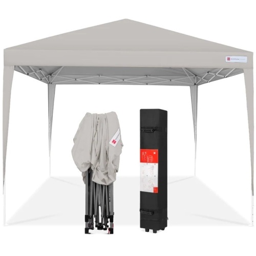 Outdoor Portable Pop Up Canopy Tent w/ Carrying Case, 10x10ft - Lot 673