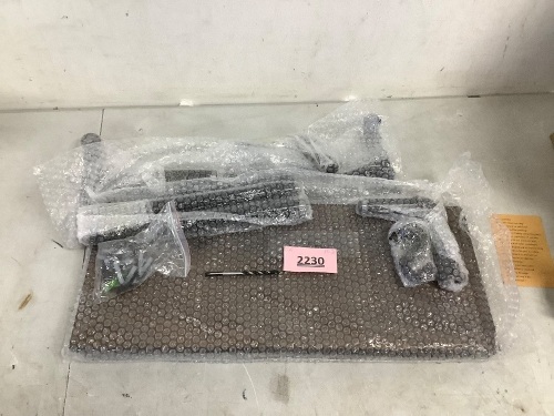 Industrial Pile shelving wall manted. - Lot 2230