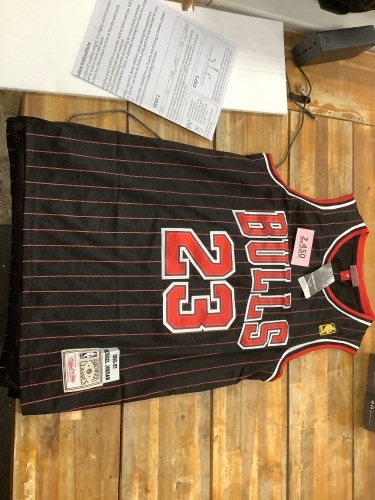 96-97 Michael Jordan Bulls Jersey - Lot 2450