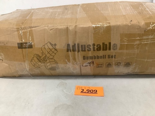 3 in 1 Adjustable Dumbbell Set - Lot 2909
