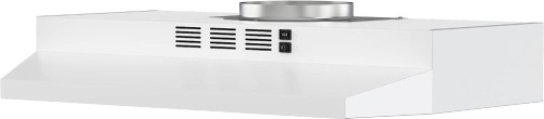 FIREGAS Range Hood 30 inch Under Cabinet Range Hood with 2 Speed Exhaust Fan,Ducted/Ductless Convertible,Rocker Button Control,300 CFM,Aluminum Filter Included,White Vent Hood - Lot 2947