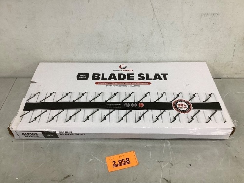 FenPro 400 Series Blade Slat 6FT - Lot 2958