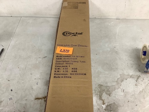 Portable Camping Folding Table - Lot 2970