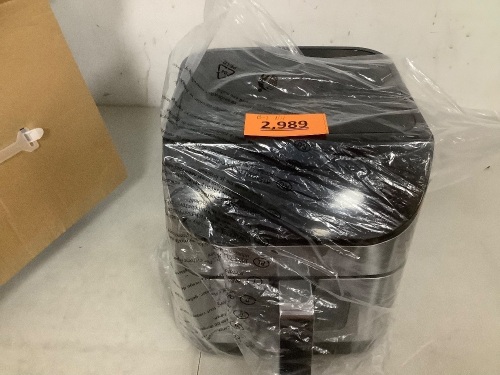 Deime Stainless Steel Digital Air Fryer - Lot 2989