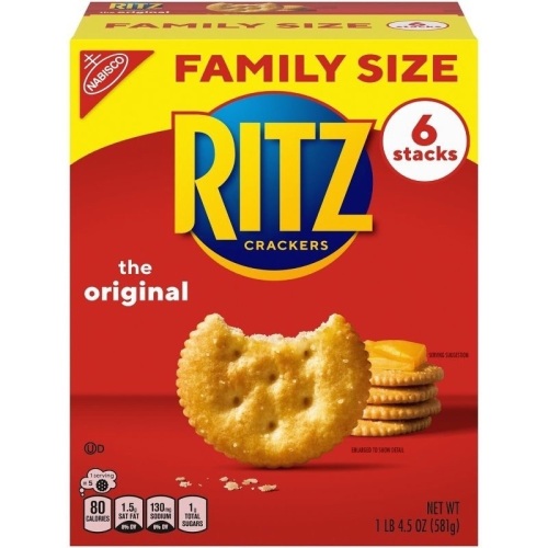 6 Boxes of Original Family Size Ritz Crackers - Lot 3090