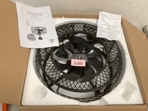 Iyunxi Ceiling Fan WIth Lights - Lot 2206