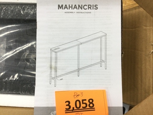 MAHANCRIS Console Table - Lot 3058