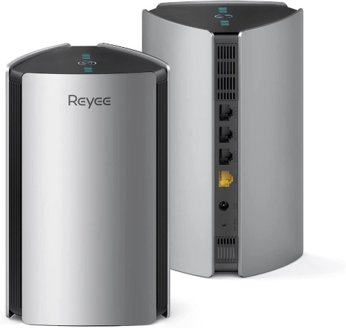 Reyee Whole Home Mesh WiFi System, AX3200 Smart WiFi 6 Router, Cover 6000Sq. Ft, Connect up to 150 Devices R6 (2-Pack) - Lot 3282