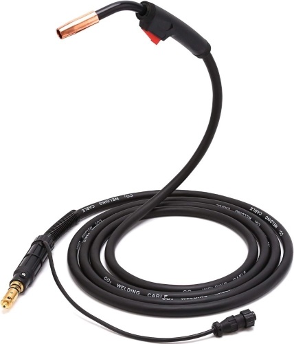 IHAYNER 15 Feet (4.5m) K530-6 MIG Welding Gun Torch Stinger Fits for Lincoln Magnum 100L 100Amp MIG Gun and Cable MIG Pak 140 180,Power MIG 140C 140T 180C 180T - Lot 3288