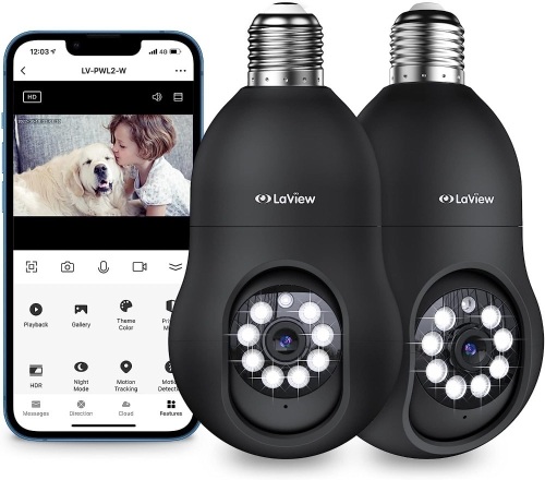LaView Bulb Security Camera - Lot 3135