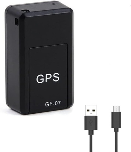 GPS Tracker, Magnetic Mini GPS Real Time Car Locator, Long Standby Portable Real-Time Positioning Device for Kids Elder Pets (Black) - Lot 3152