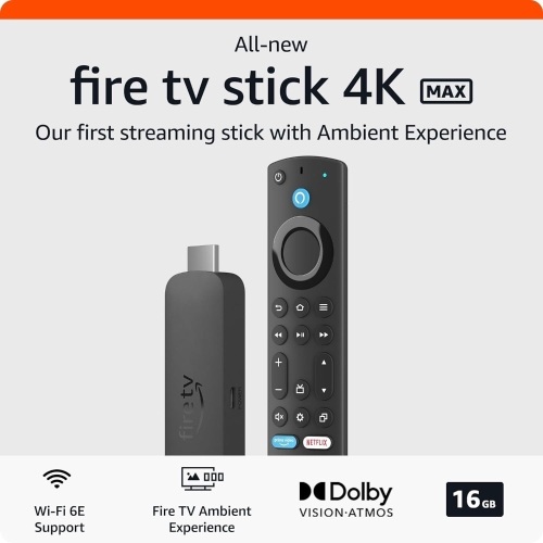 Amazon Fire TV Stick 4K Max - Lot 3177
