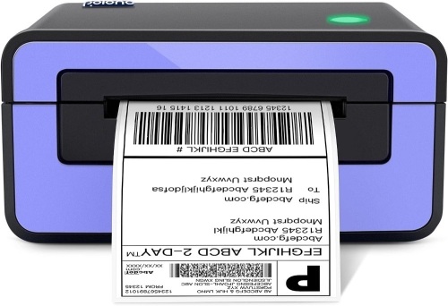 POLONO Label Printer - 150mm/s 4x6 Thermal Label Printer, Commercial Direct Thermal Label Maker, Compatible with Amazon, Ebay, Etsy, Shopify and FedEx, One Click Setup on Windows and Mac - Lot 3022