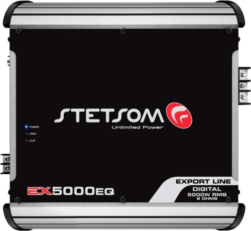Stetsom EX 5000 EQ 2 Ohms Class D Full Range Mono Amplifier - Lot 3217