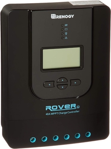 Renogy Rover 40 Amp MPPT Solar Charge Controller Battery Regulator with LCD Display - Lot 3219