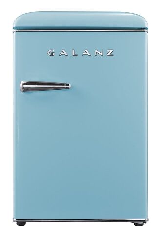 Galanz Retro 2.5 Cu. Ft Mini Fridge - Small Dent  - Lot 41