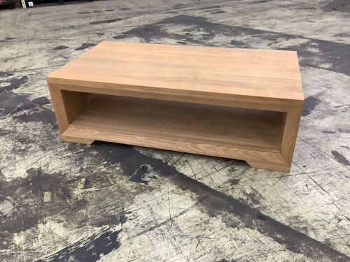 Solid Oak Coffee Table  - Lot 290