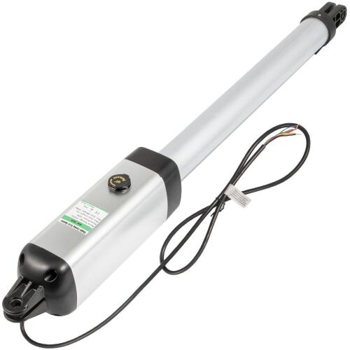 VEVOR Electric Single Swing Gate Opener 16mm/s Speed 50W with Remote Complete Kit Push/Pull-to-Open Up to 551lbs & 16.4ft - Lot 308
