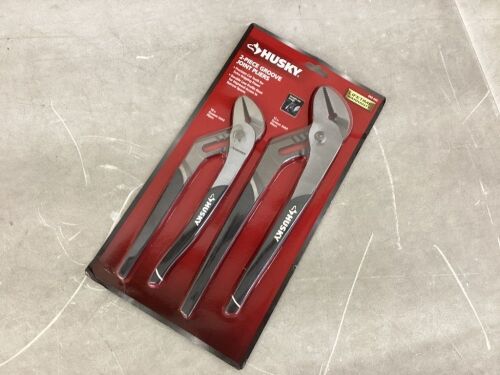 Husky 2 Piece Groove Joint Pliers  - Lot 603