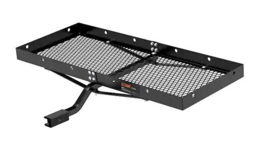CURT 300 lb. Capacity 48 in. x 20 in. Aluminum Bolt-Together Hitch Cargo Carrier for 2 in. Receiver  - Lot 604