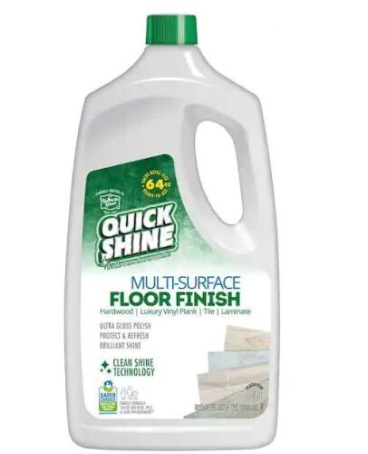 Lot of (2) Quick Shine 64 oz. Floor Polish Finish  - Lot 669