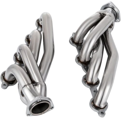 VEVOR 1 3/4" Stainless Steel Exhaust Manifold Headers, Shorty Engine Conversion LS Swap for Chevy LS1 LS2 LS3 LS6 LS10 SUV/Truck Car - Lot 713