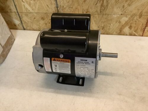 2 HP SPL Air Compressor Electric Motor 56 Frame 3450 RPM 115V/230V Single Phase - Lot 734