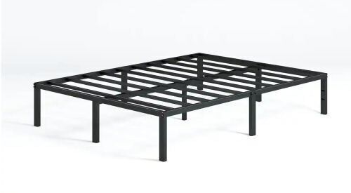 Zinus Yelena Black Metal Queen Platform Bed Frame - Lot 742