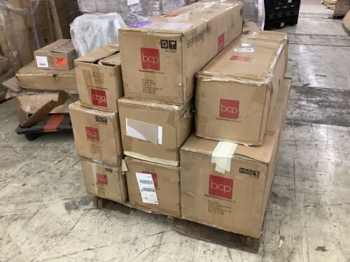 Lot of (8) Artificial Christmas Trees - Uninspected, Open Box  - Lot 167