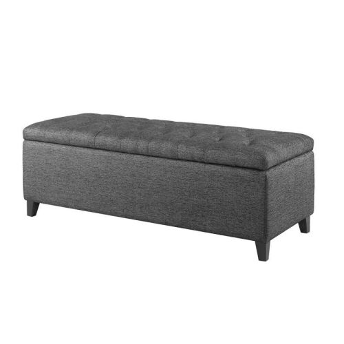 Madison Park Selah Tufted Top Storage Bench  - Lot 82