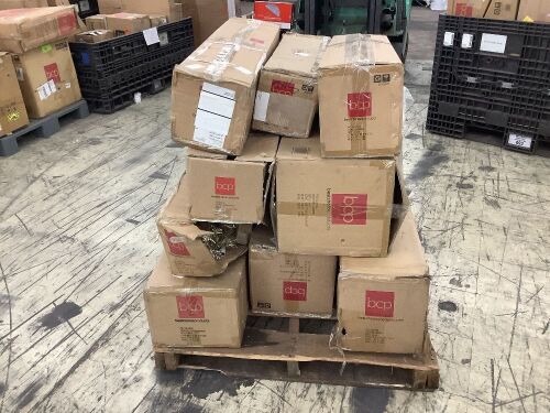 Lot of (9) Artificial Christmas Trees - Uninspected, Open Box  - Lot 230