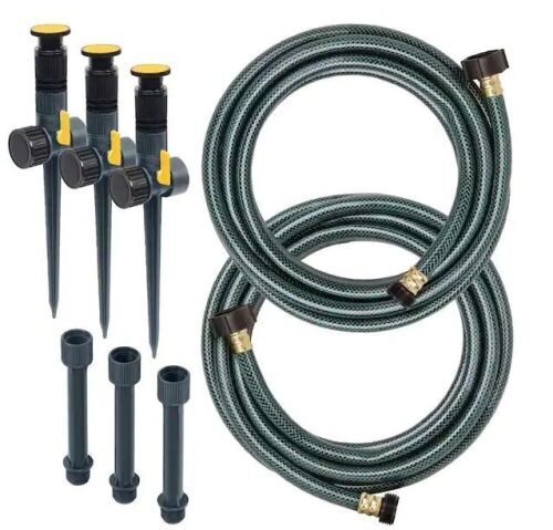 Melnor 360 Degree Sprinkler w/ Risers  - Lot 342