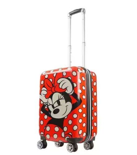 Ful Disney Minnie Mouse Printed Polka Dot II 21 in. Spinner Luggage  - Lot 398