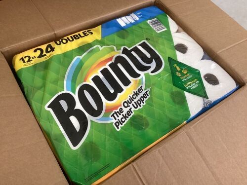Bounty Select-A-Size White Paper Towel Roll, 12 Double Rolls - Lot 397