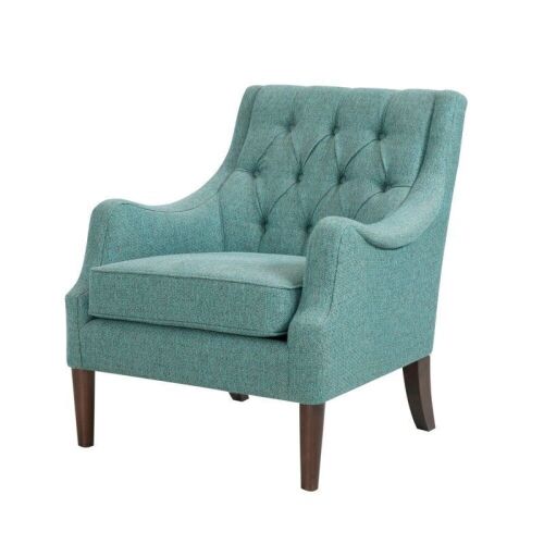 Madison Park Cassie Button Tufted Accent Chair - Lot 56