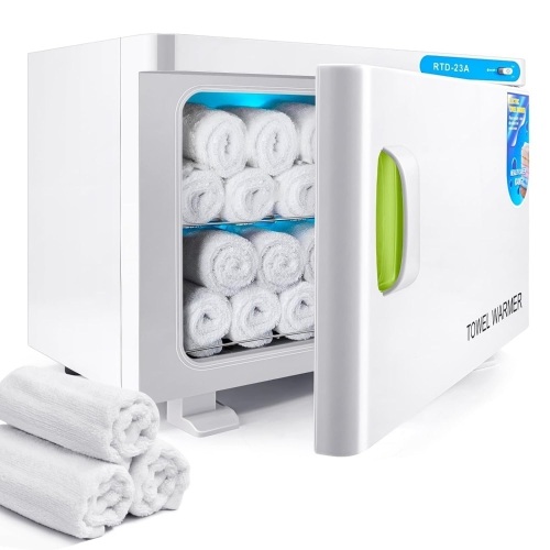 Hot Towel Warmer, 23L Hot Towel Cabinet, 2-in-1 Heated Towel Warmer for Facials Spa Estheticians Massage Salon Heats Up Quick Towel Heater  17.7'' x 11.8'' x 13.8'' (L x W x H),   - Lot 140