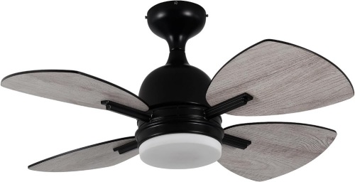 Homeybuff Ceiling Fan with Lights Remote Control, 33-Inch, Brushed Nickel(4 Blades), Dimmable LED Ligh - Lot 224