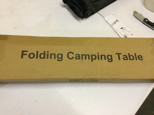 Folding Camping Table 56*40*40.5 - Lot 385