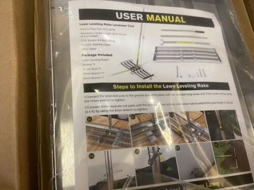Lawn Leveling Rake - Lot 441